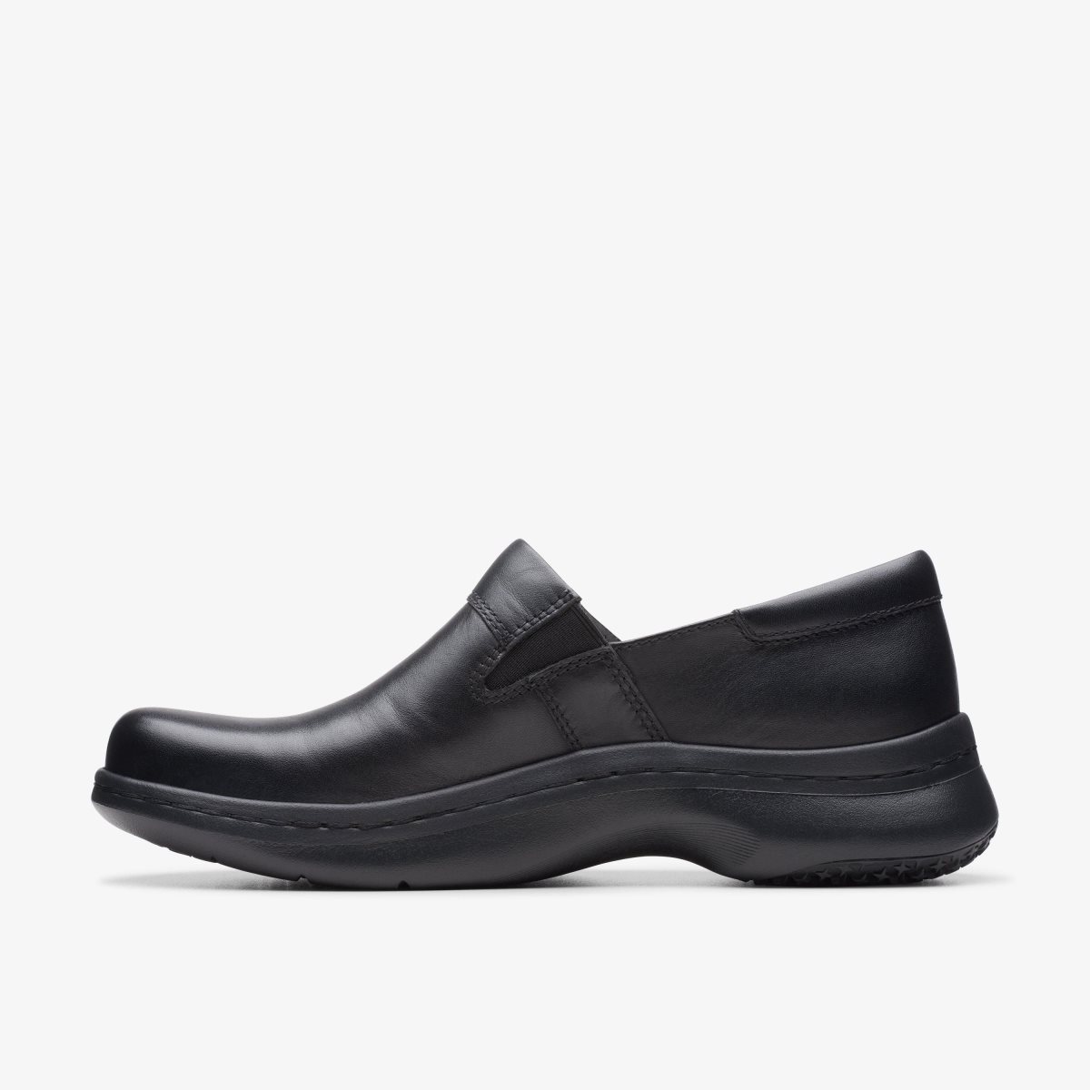 Clarks Pro Gem Black Leather Black | IR7168934