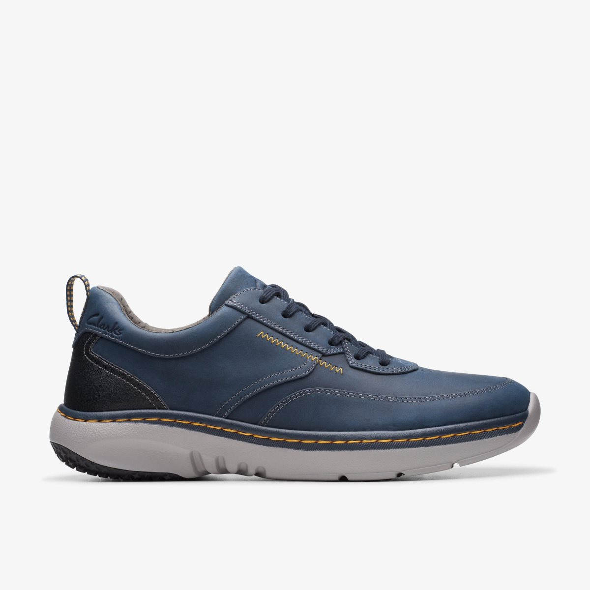 Clarks Pro Lace Navy Leather Navy | HD7081529