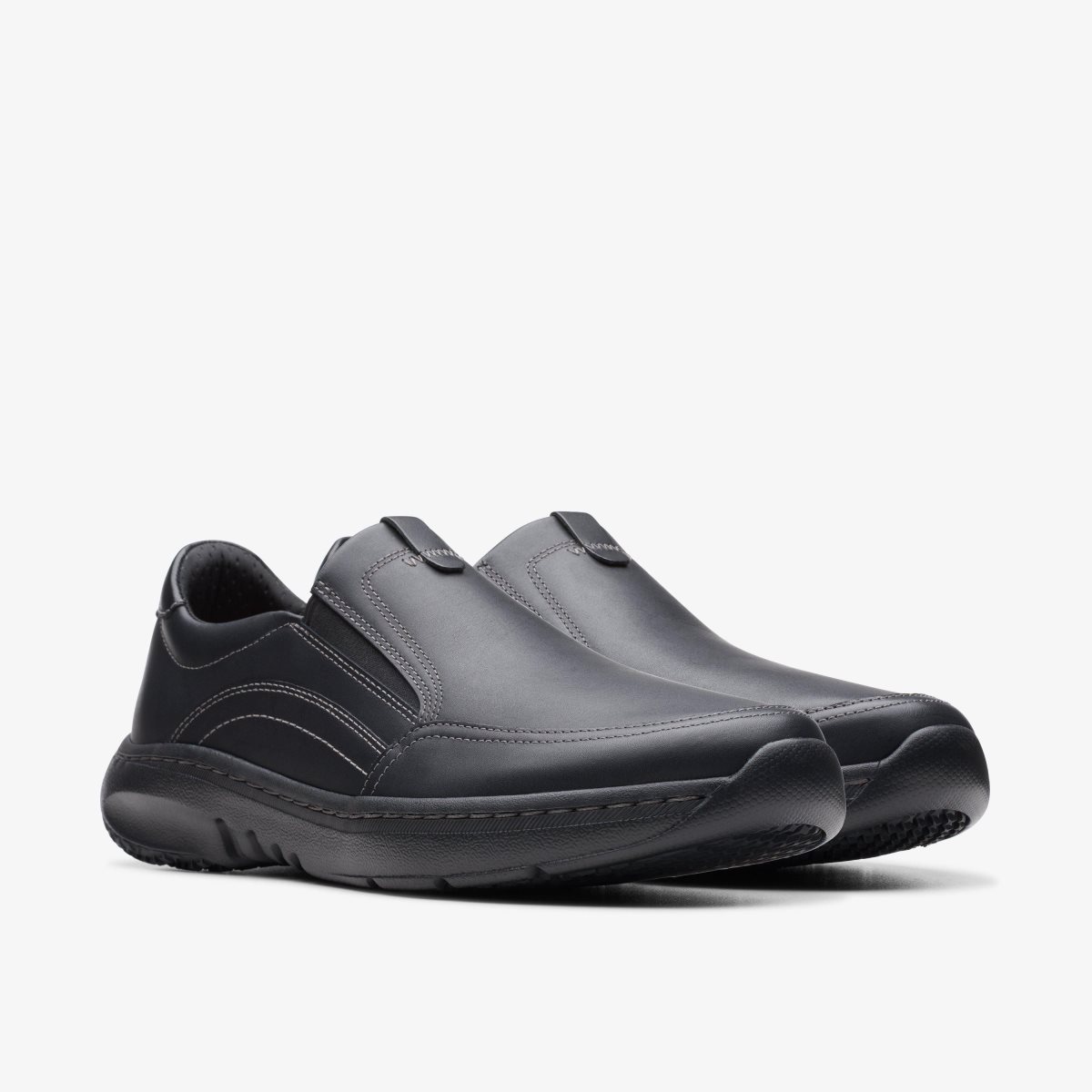 Clarks Pro Step Black Leather Black | KZ5280631