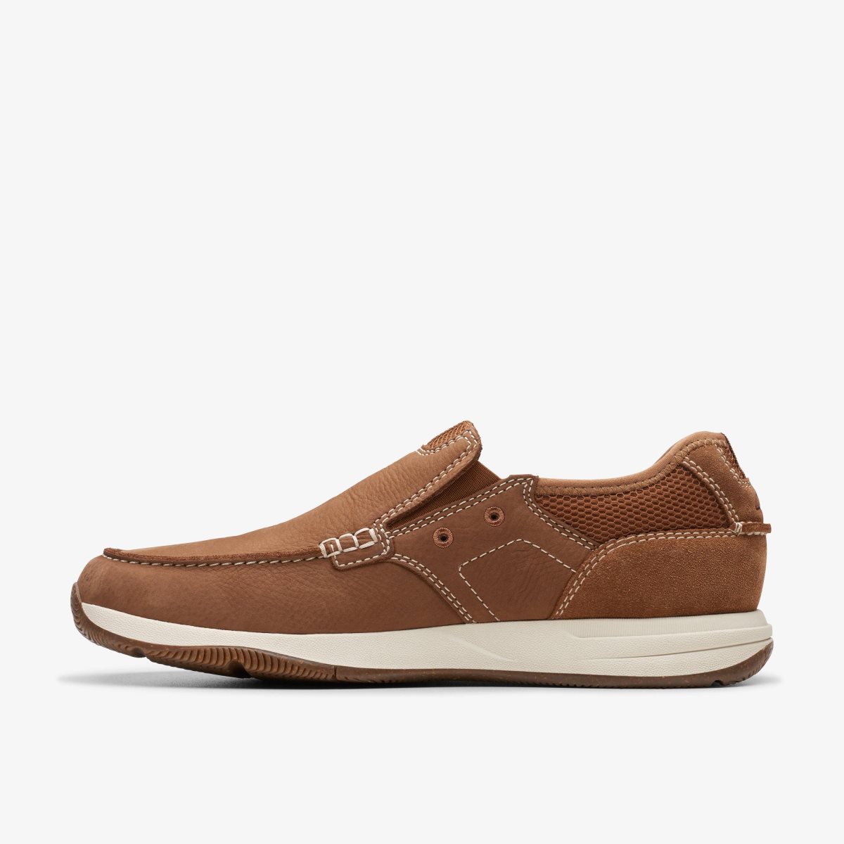 Clarks Sailview Step Light Tan Nubuck Light Brown | WC5147638