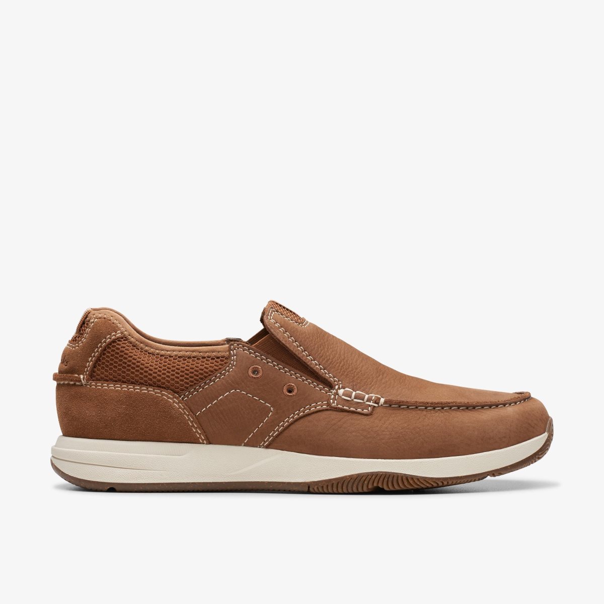 Clarks Sailview Step Light Tan Nubuck Light Brown | WC5147638