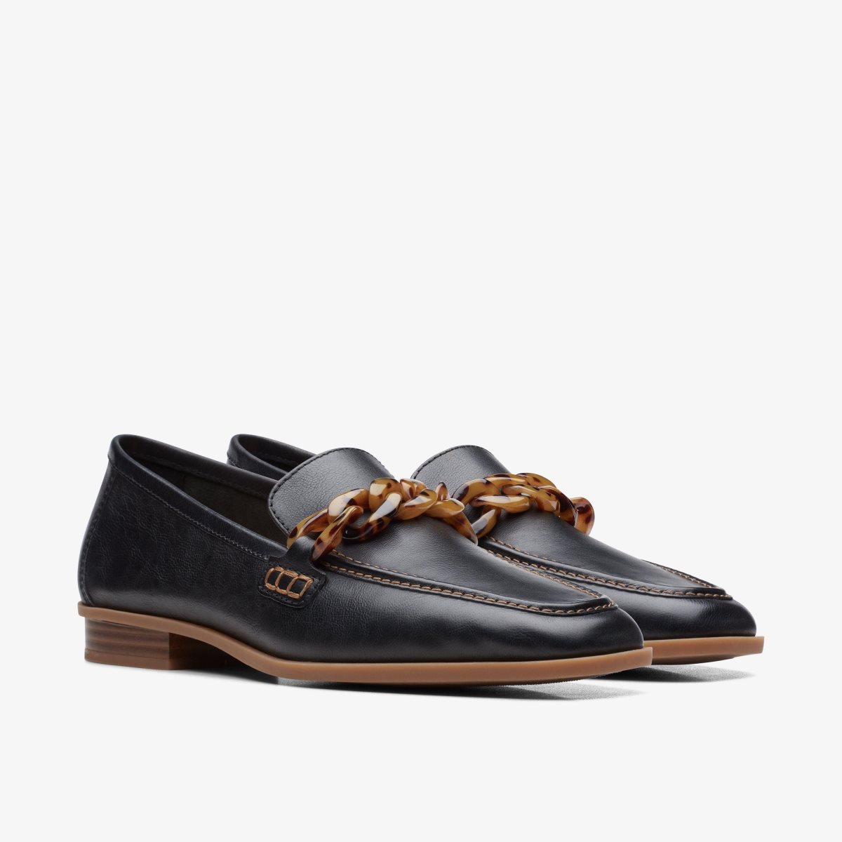 Clarks Sarafyna Iris Black Leather Black | WM4231987