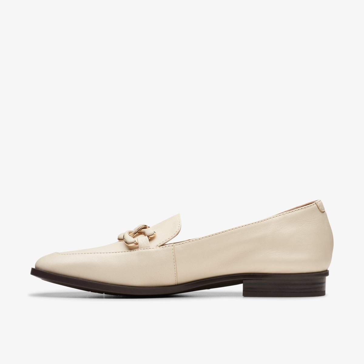 Clarks Sarafyna Rae Ivory Leather White | FA1305946