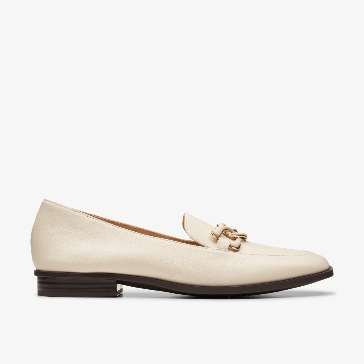 Clarks Sarafyna Rae Ivory Leather White | FA1305946