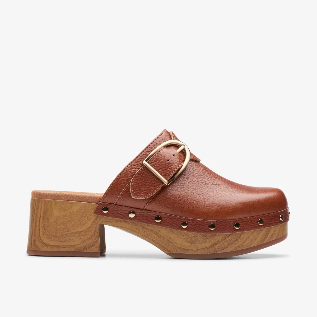 Clarks Sivanne Sun Tan Leather Brown | SK9137026