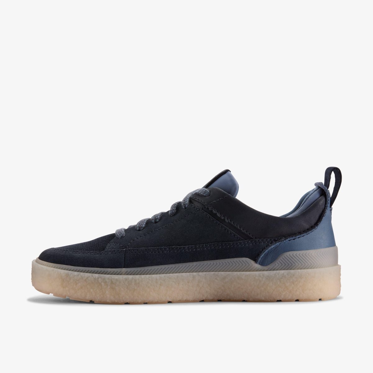 Clarks Somerset Lace Navy Suede Navy | VR8460759