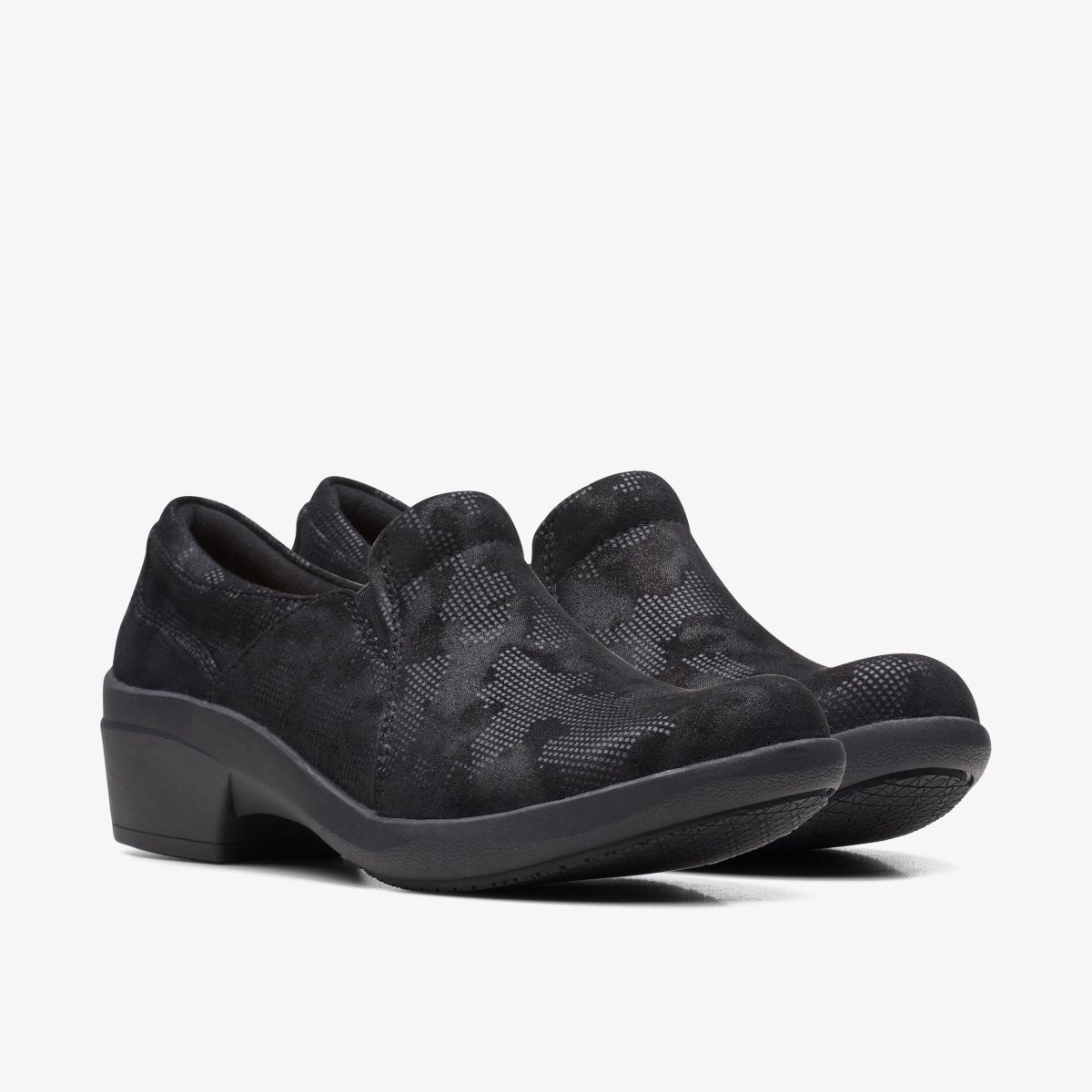 Clarks Talene Pace Black Interest Black | ZM2054369