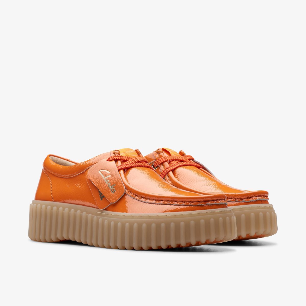 Clarks Torhill Bee Orange Patent Orange | AJ0427863