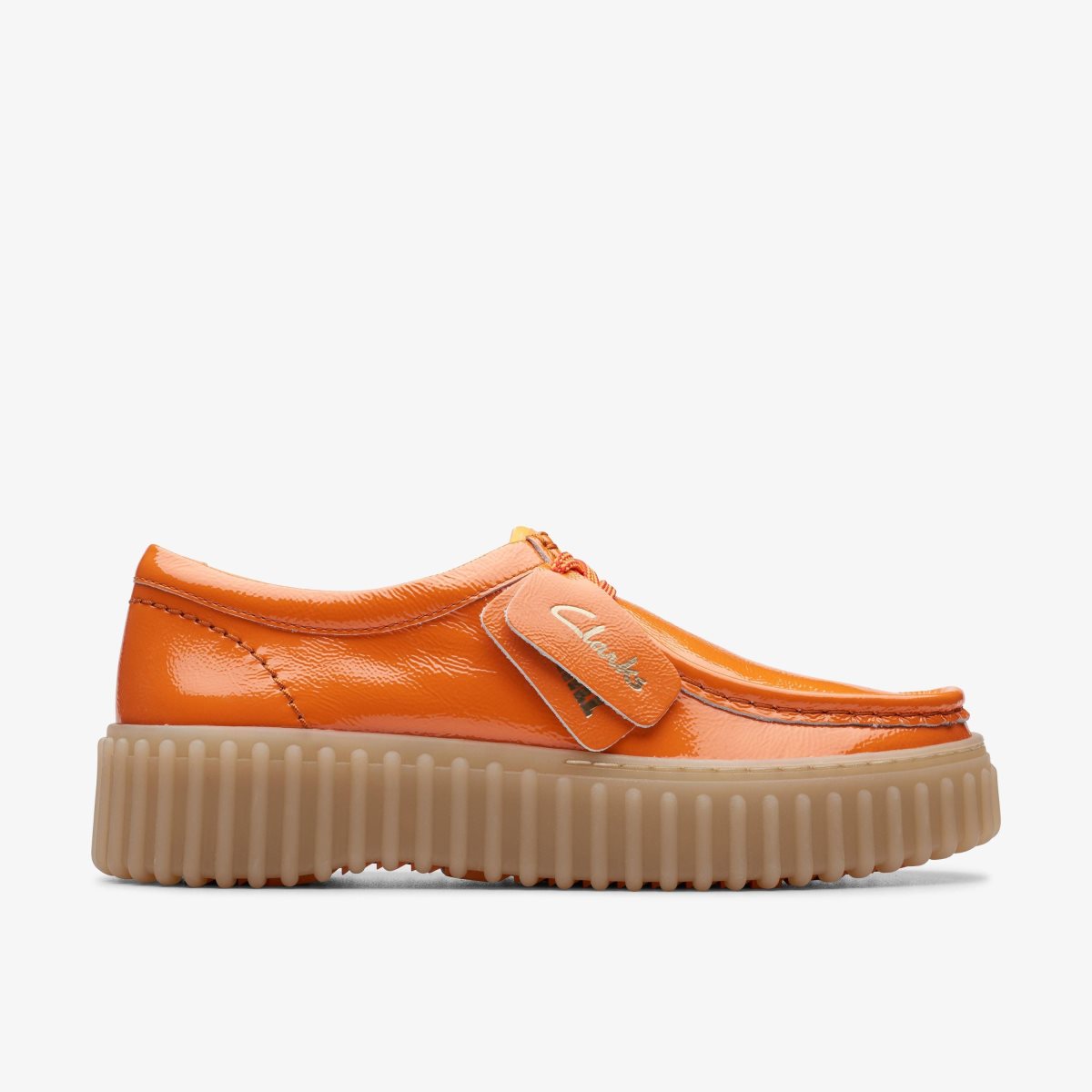 Clarks Torhill Bee Orange Patent Orange | AJ0427863