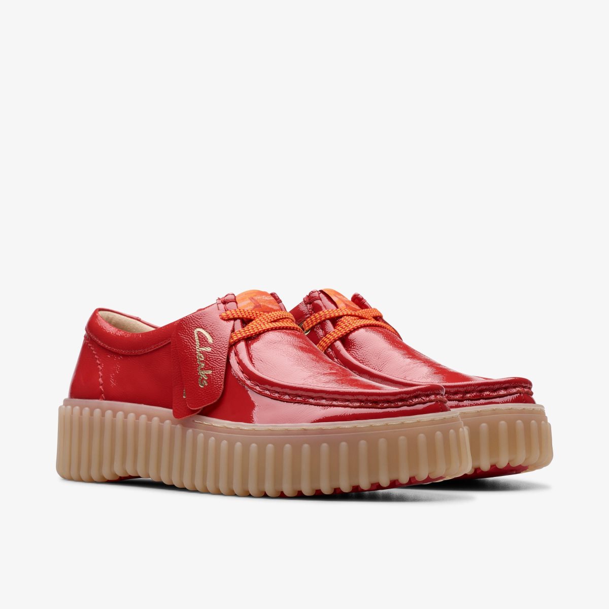 Clarks Torhill Bee Red Patent Red | PY6329705