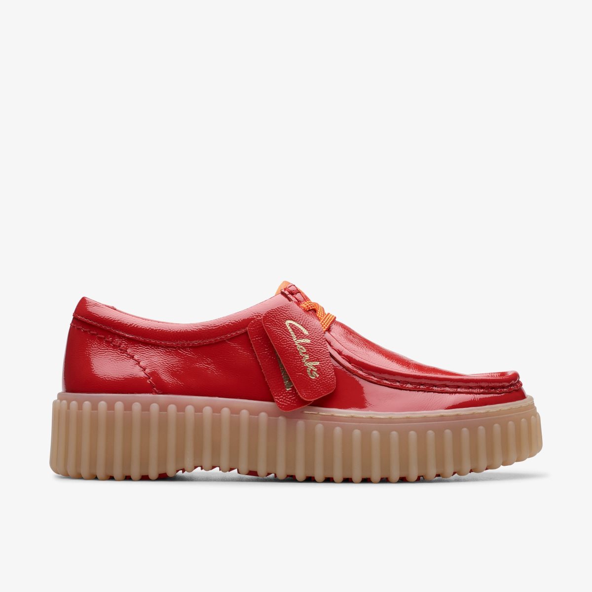 Clarks Torhill Bee Red Patent Red | PY6329705