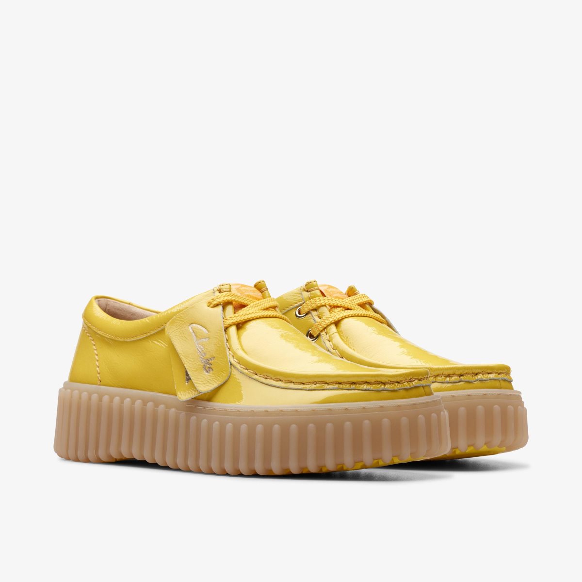 Clarks Torhill Bee Yellow Patent Yellow | RH2579836