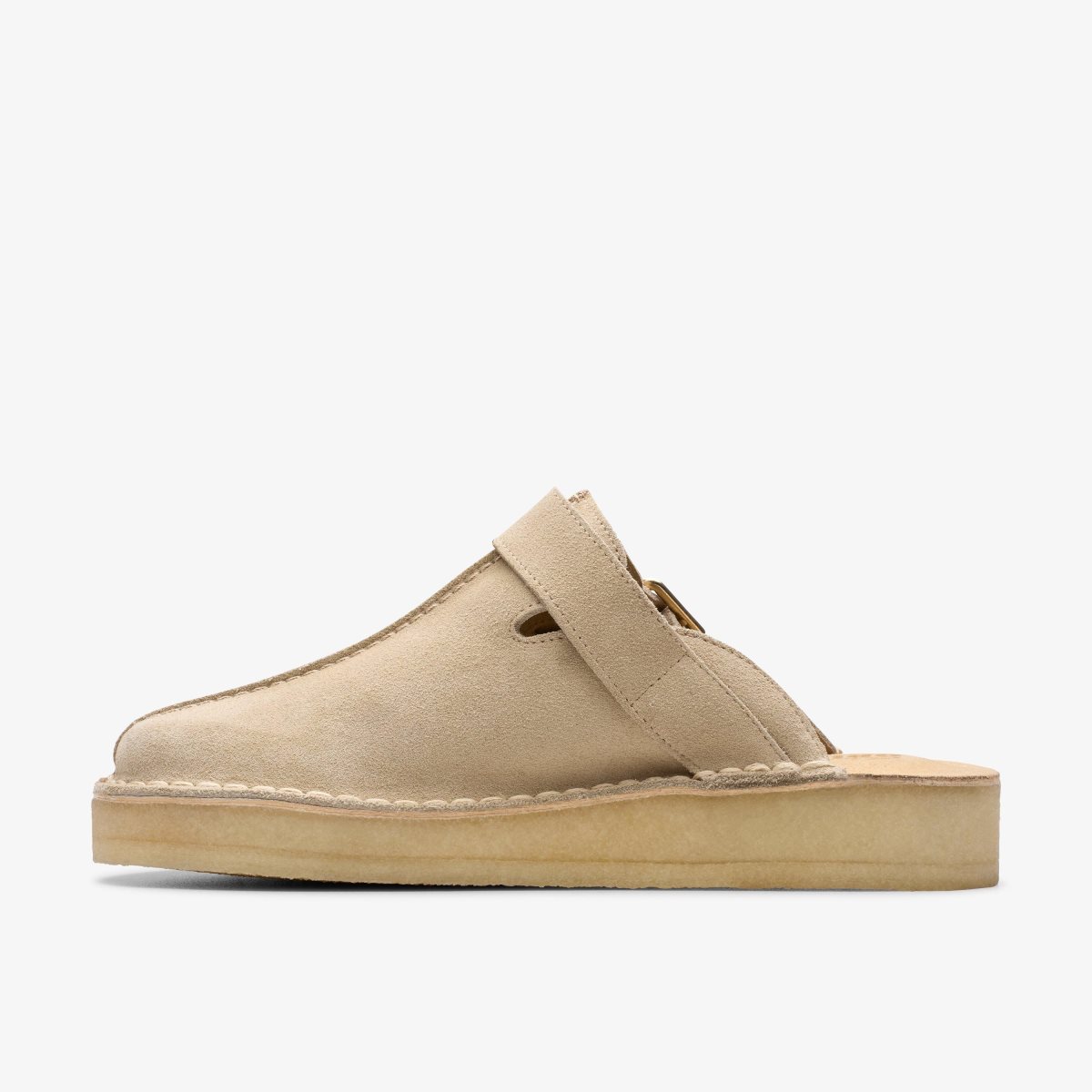 Clarks Trek Mule Sand Suede Brown | MS1982647