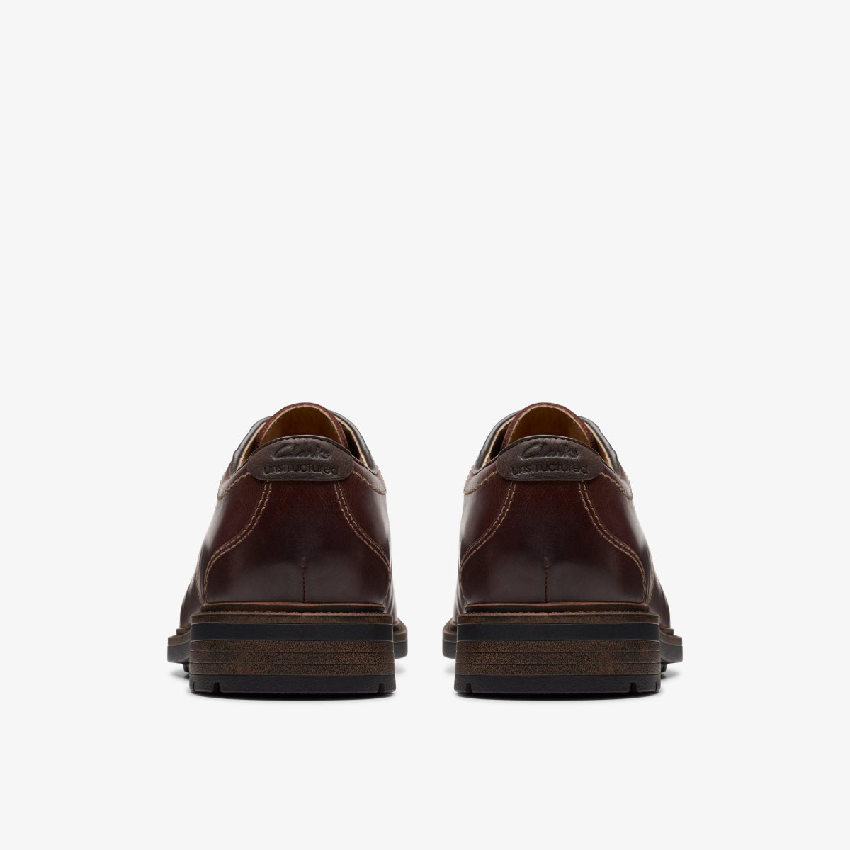 Clarks Un Shire Low Brown Leather Brown | AJ0731945