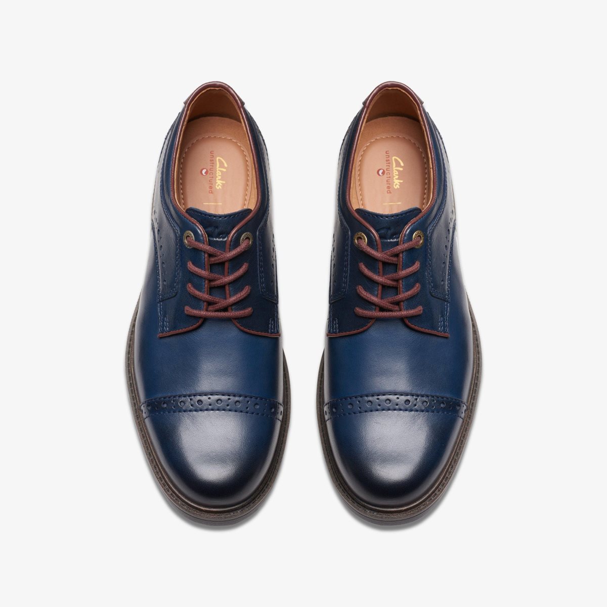 Clarks Un Shire Vibe Navy Combination Navy | MW1386052