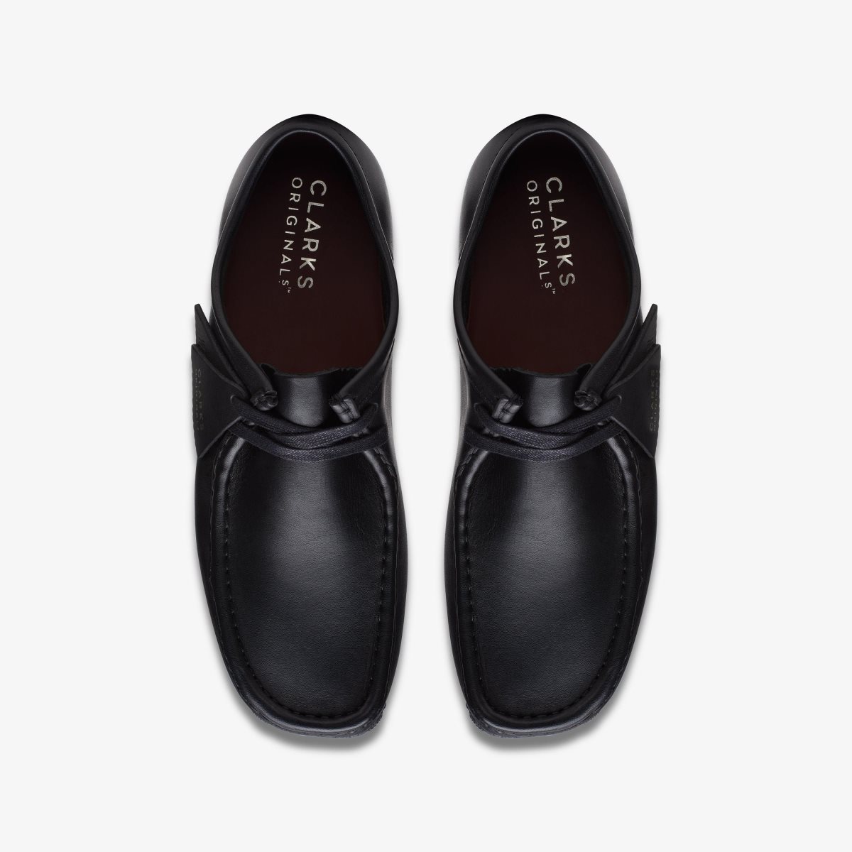 Clarks Wallabee Black Leather undefined | KQ6820417