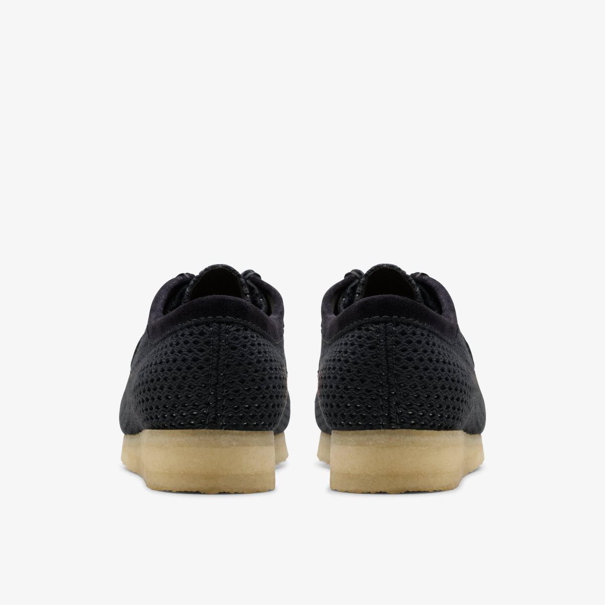 Clarks Wallabee Black Mesh Black | PL8796401