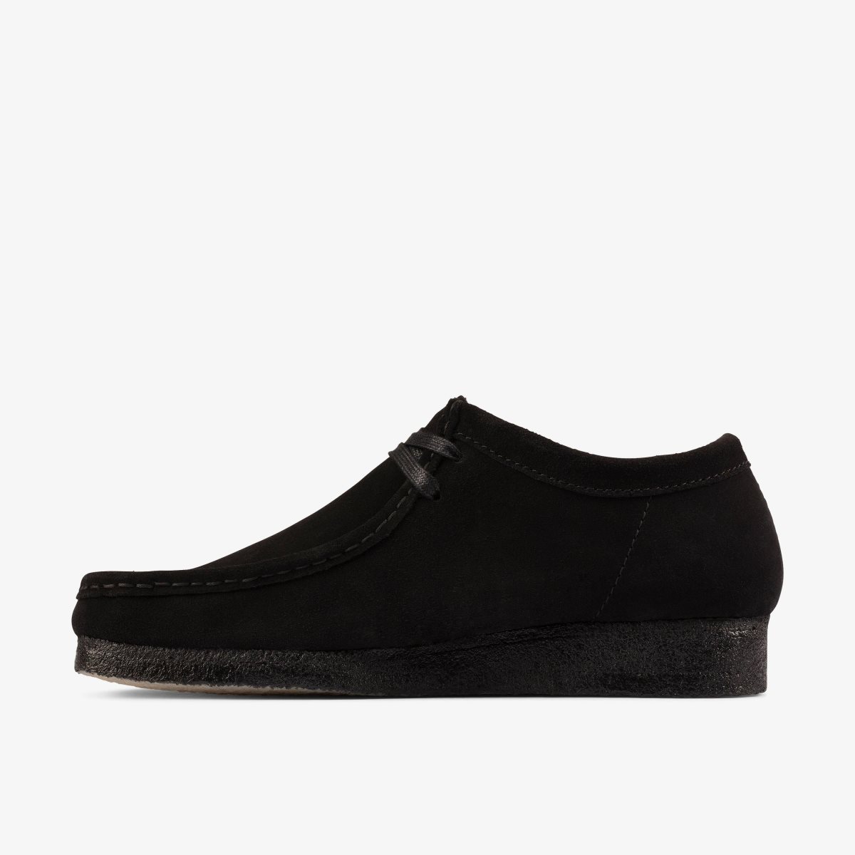 Clarks Wallabee Black Suede undefined | IY7345698