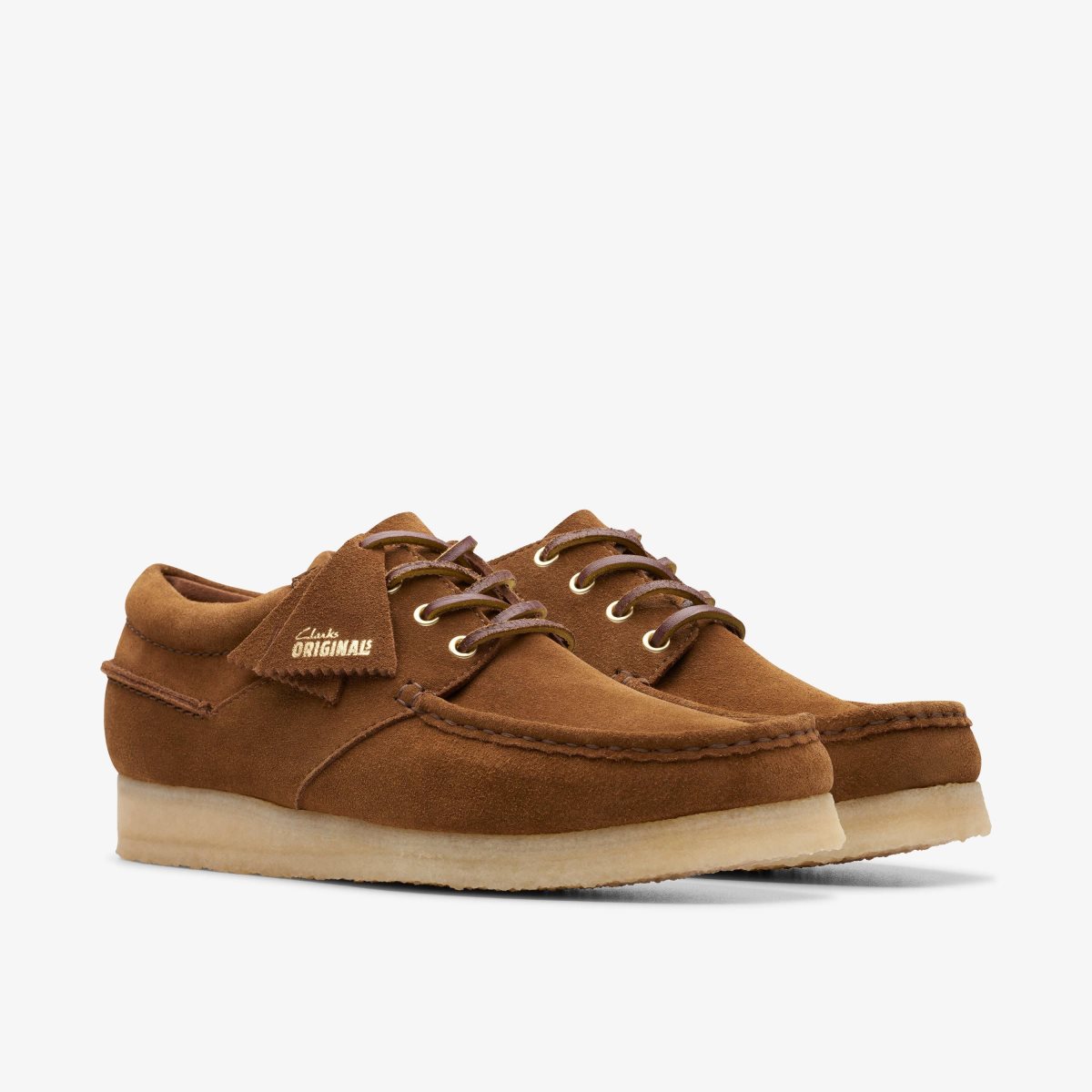 Clarks Wallabee Boat Cola Suede Cola | AU4972158