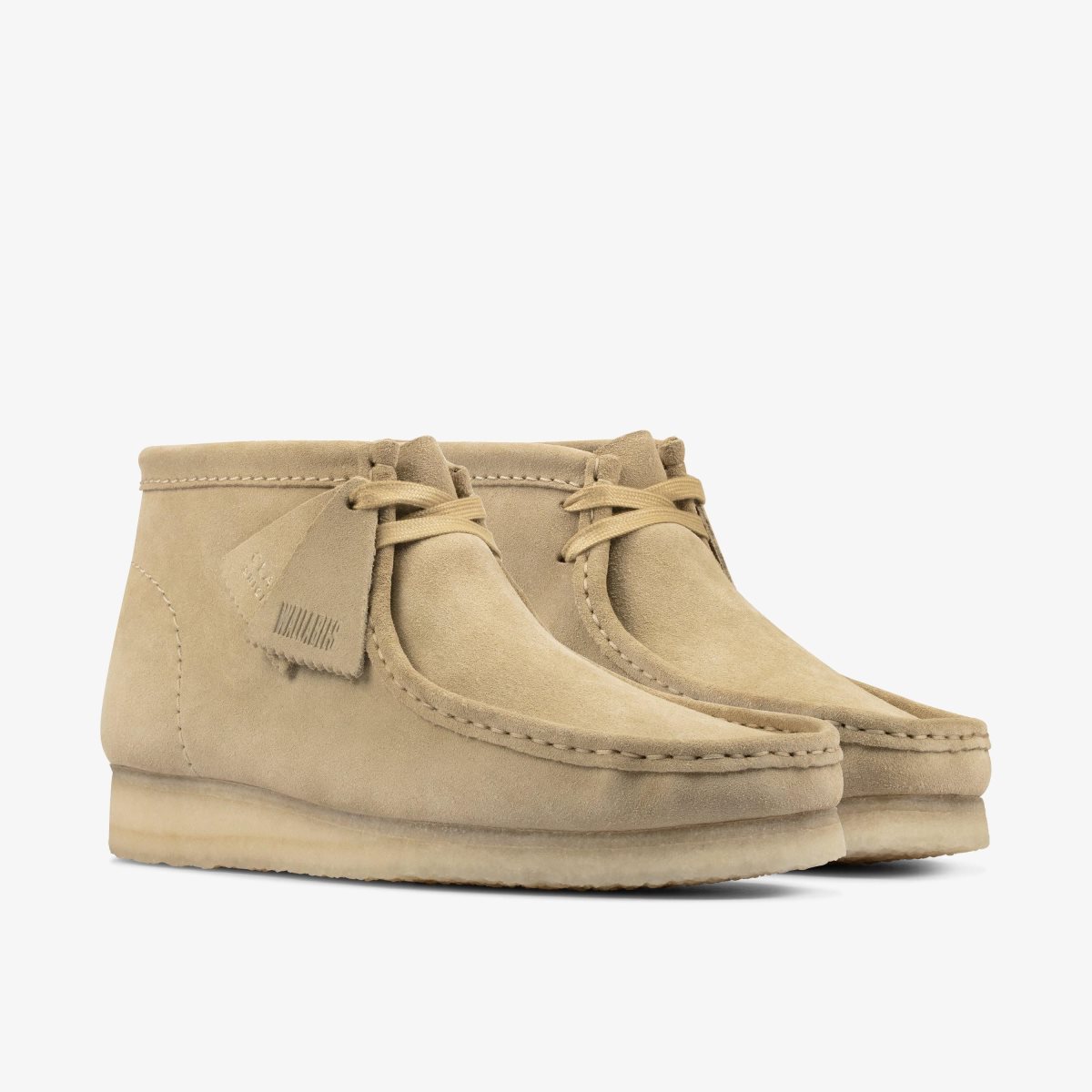 Clarks Wallabee Boot Maple Suede Maple | SJ1426590