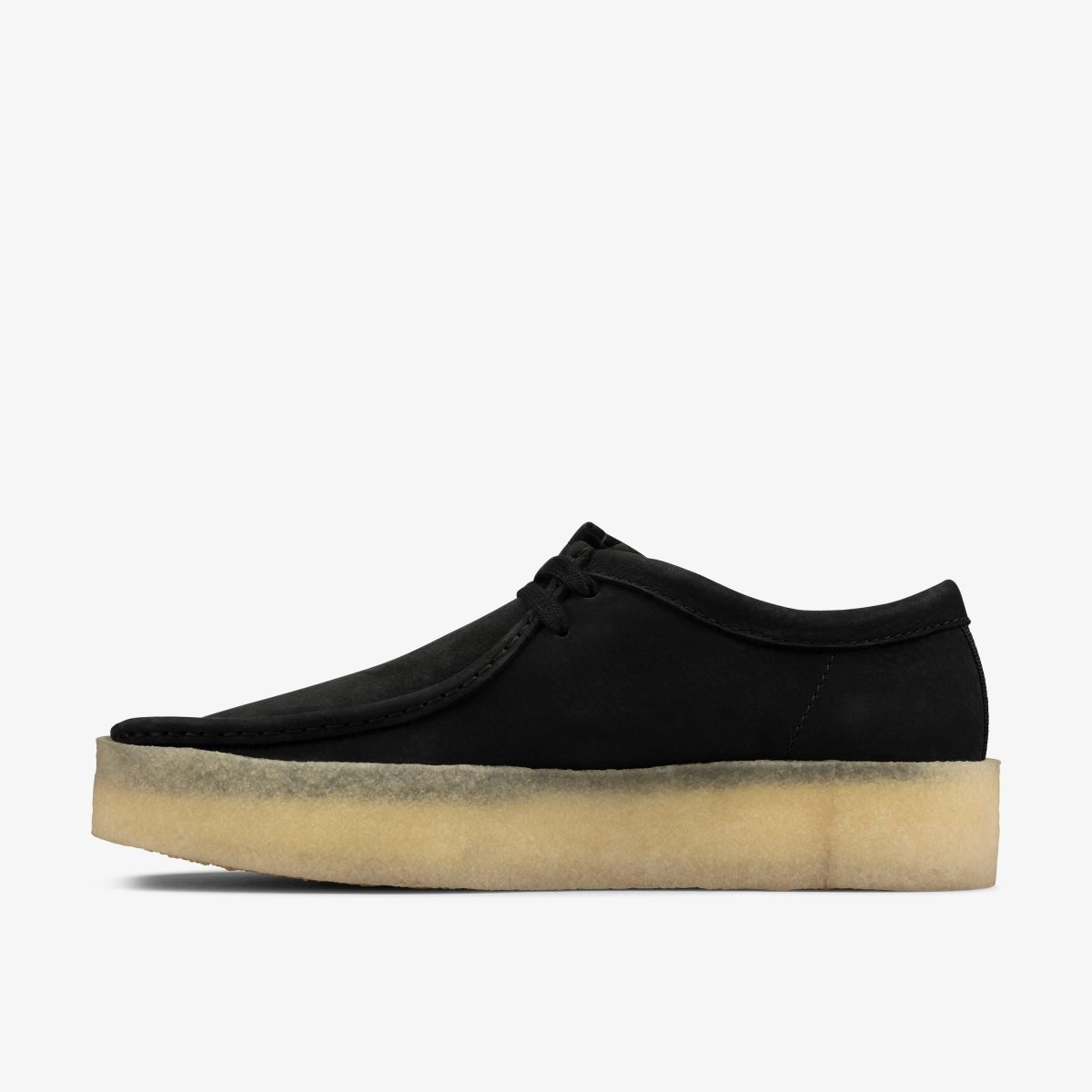 Clarks Wallabee Cup Black Nubuck Black | XD8259467