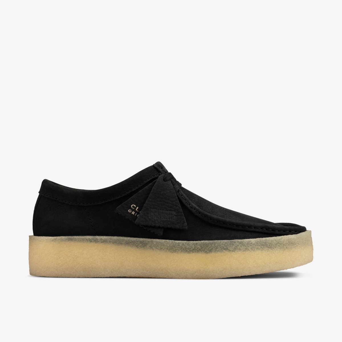 Clarks Wallabee Cup Black Nubuck Black | XD8259467