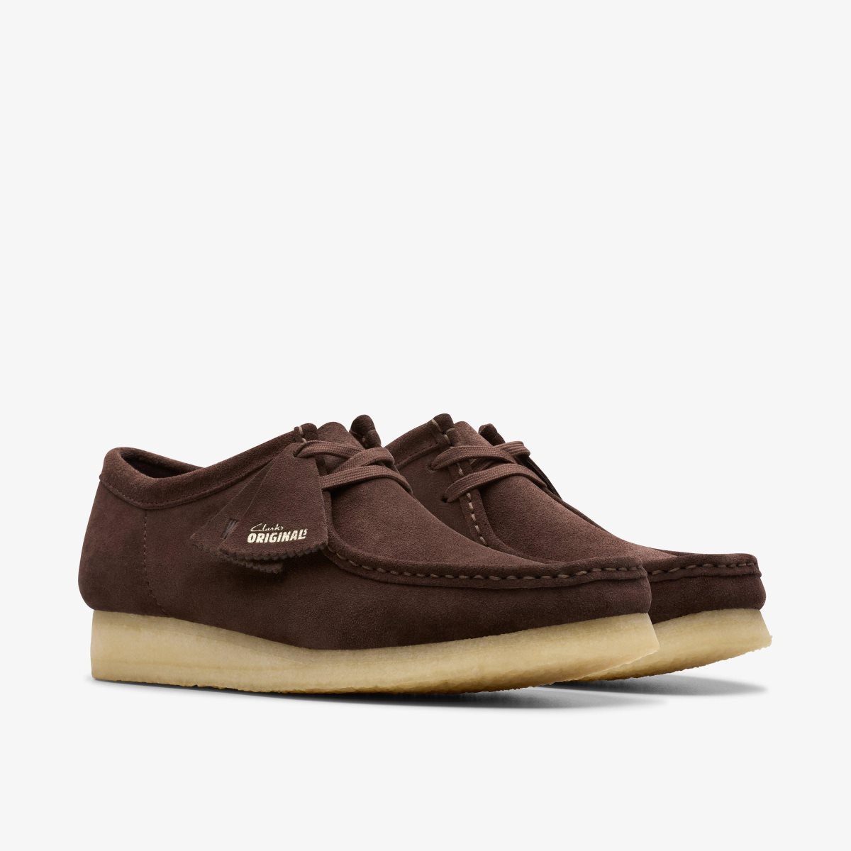 Clarks Wallabee Dark Brown Suede Dark Brown | EV3619458