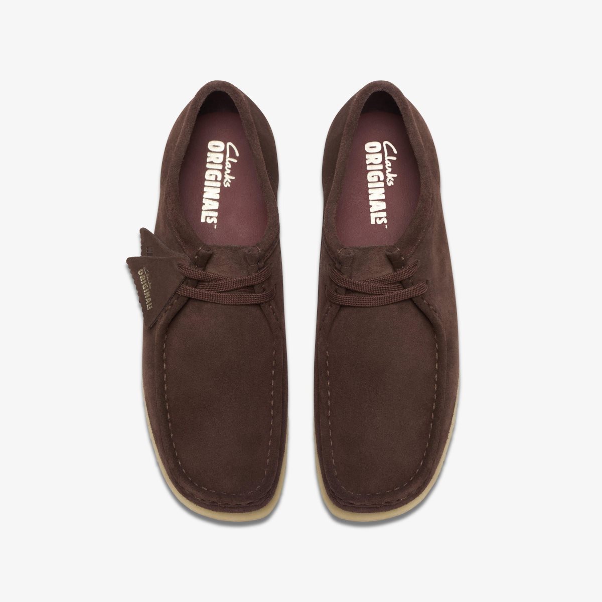 Clarks Wallabee Dark Brown Suede Dark Brown | EV3619458