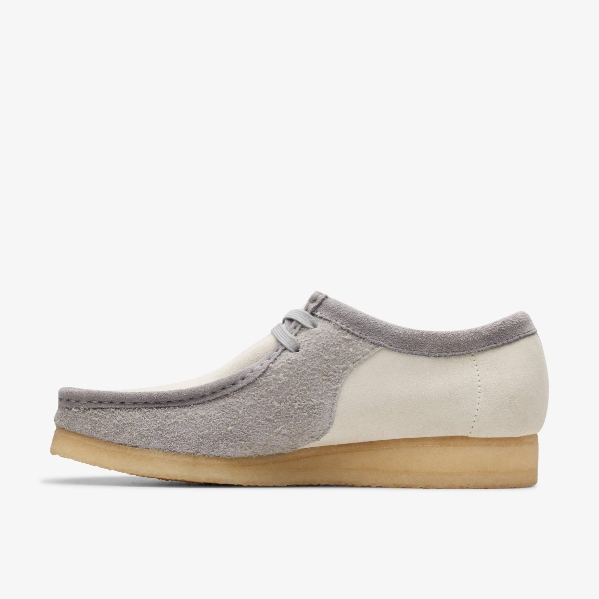 Clarks Wallabee Grey/Off White undefined | GR4102839