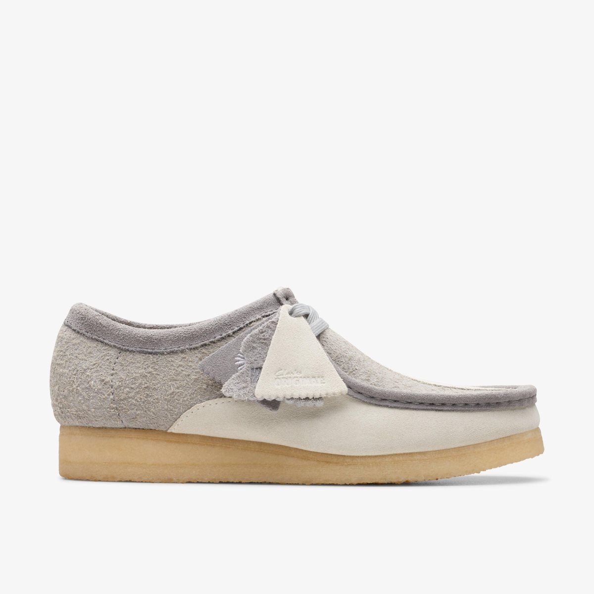 Clarks Wallabee Grey/Off White undefined | GR4102839