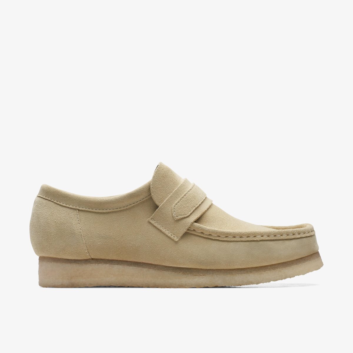 Clarks Wallabee Loafer Maple Suede Maple | MS8251304