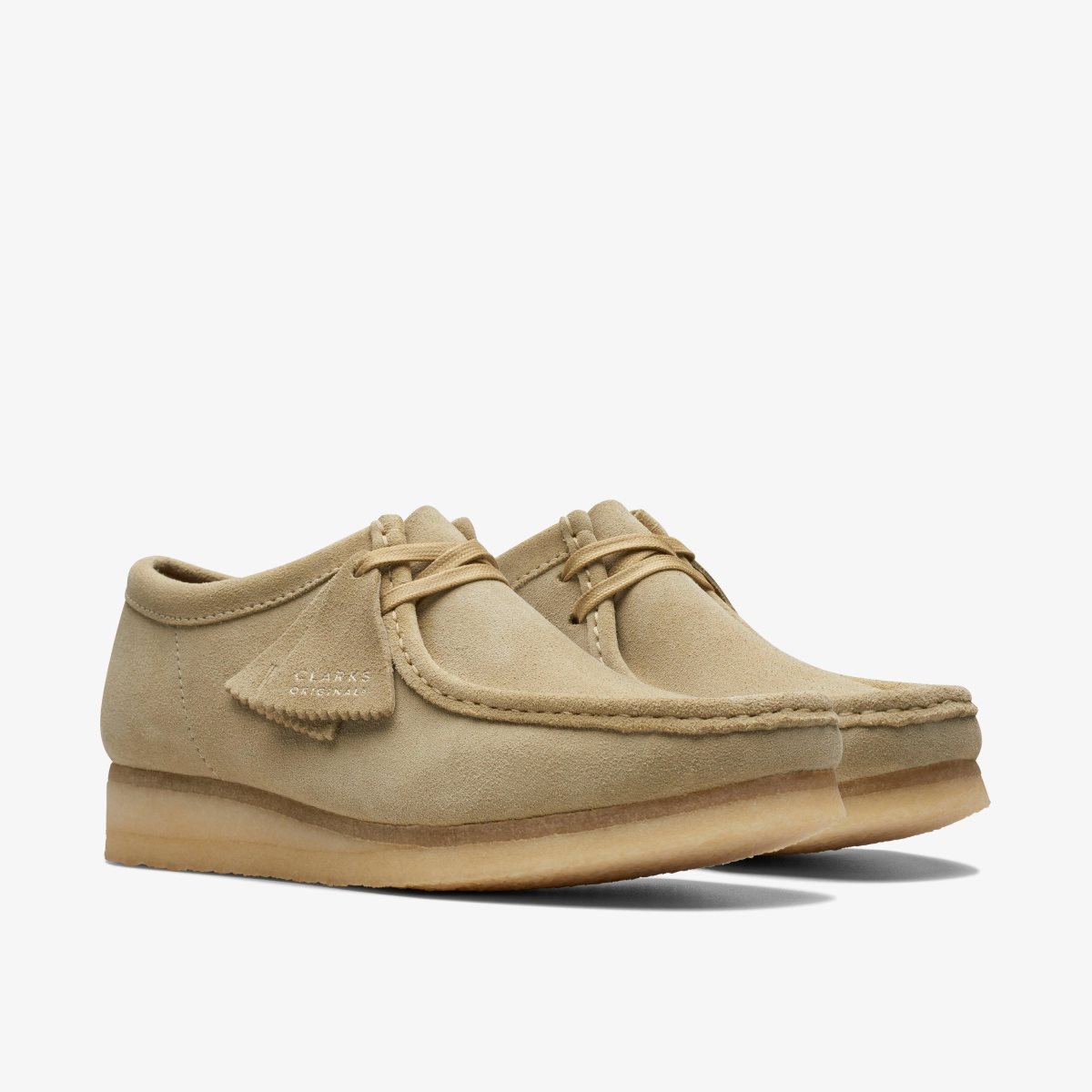 Clarks Wallabee Maple Suede Maple | AR0671854