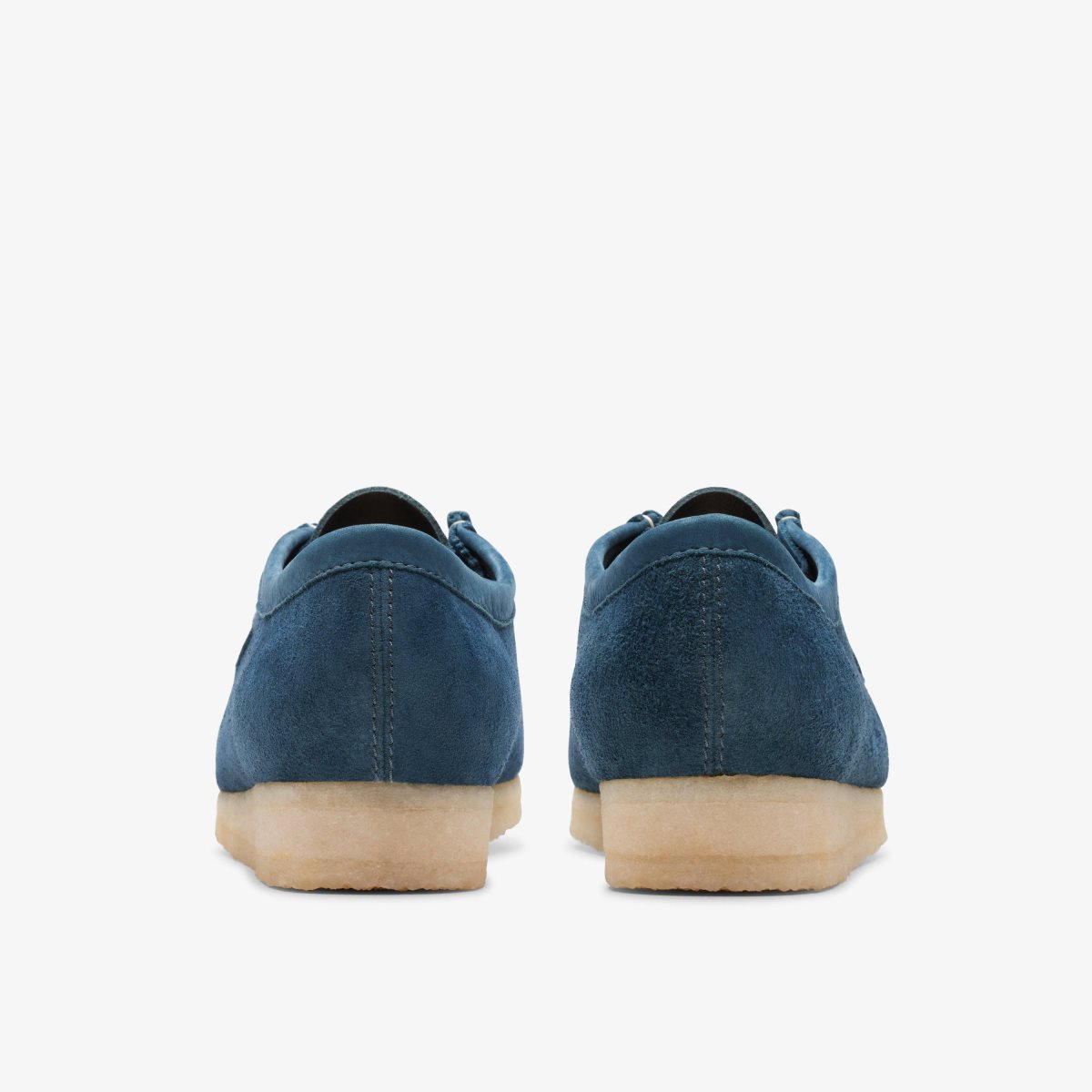 Clarks Wallabee Navy/Teal Suede Navy / Turquoise | FE4857126