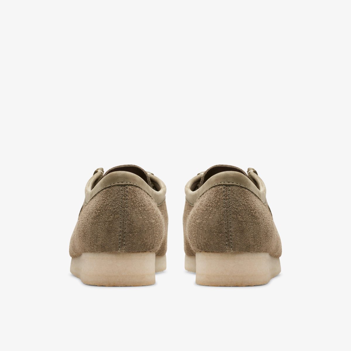 Clarks Wallabee Pale Khaki Suede Khaki | QH4157802