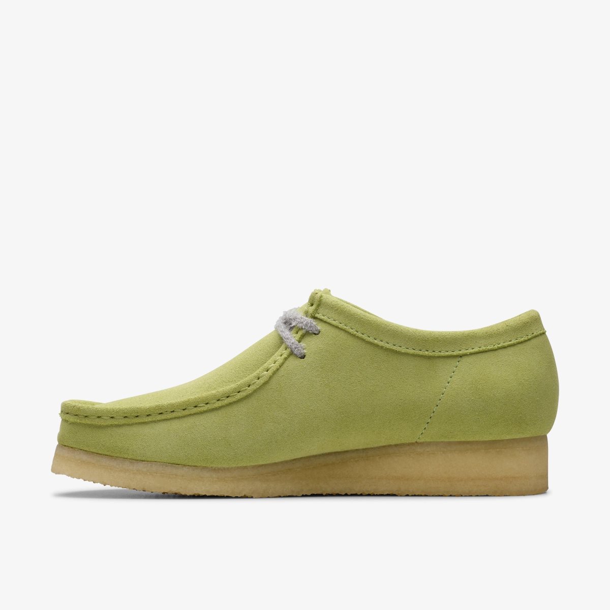 Clarks Wallabee Pale Lime Suede undefined | JD1395240