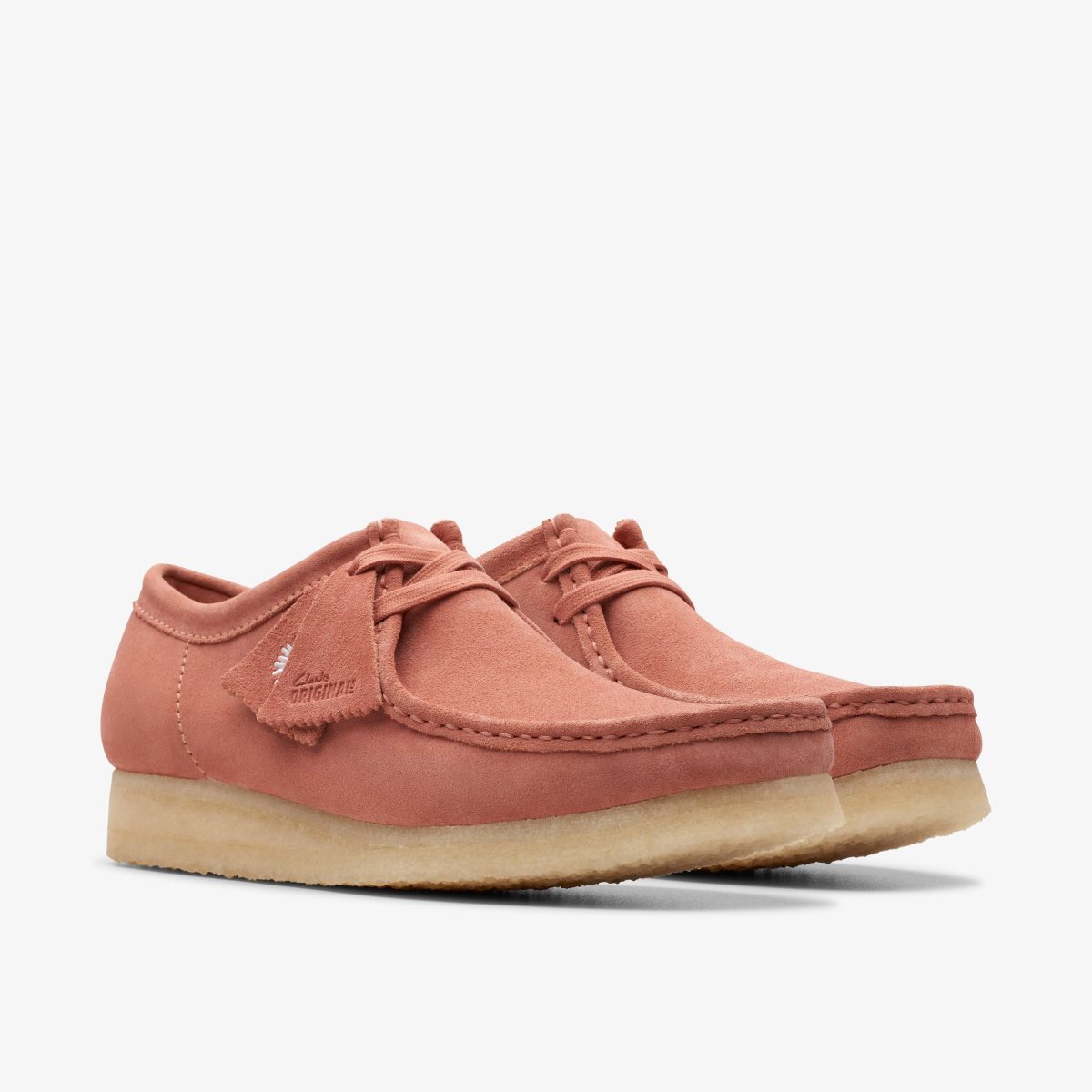 Clarks Wallabee Terracotta Suede undefined | YD5634790