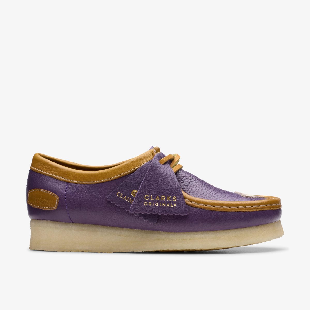 Clarks Wallabee X Claima Purple Combination Purple | NC5187304