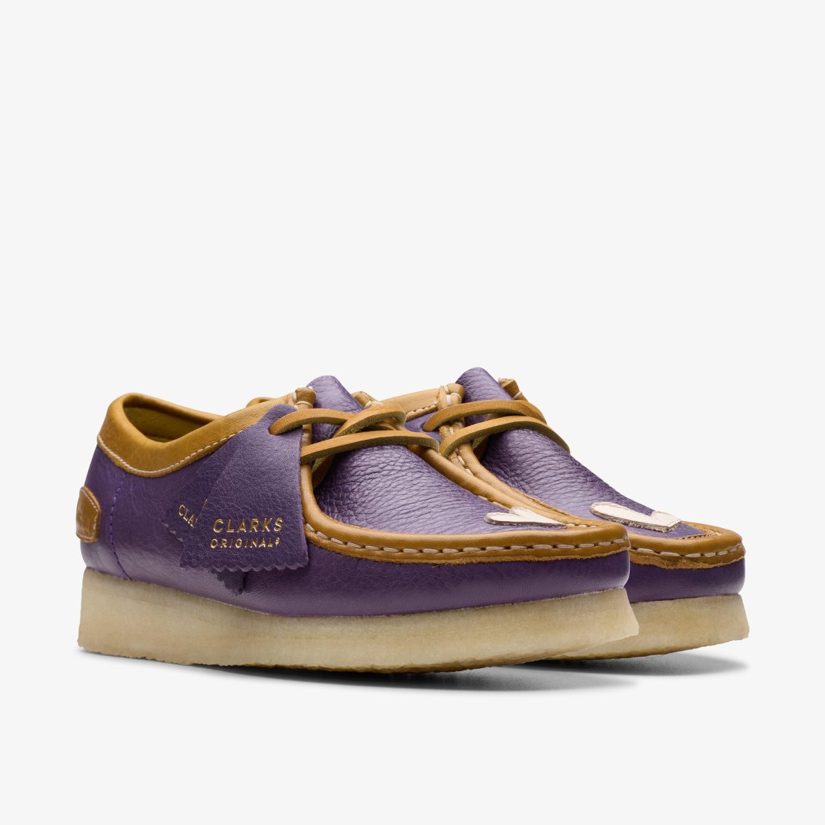 Clarks Wallabee X Claima Purple Combination Purple | NC5187304