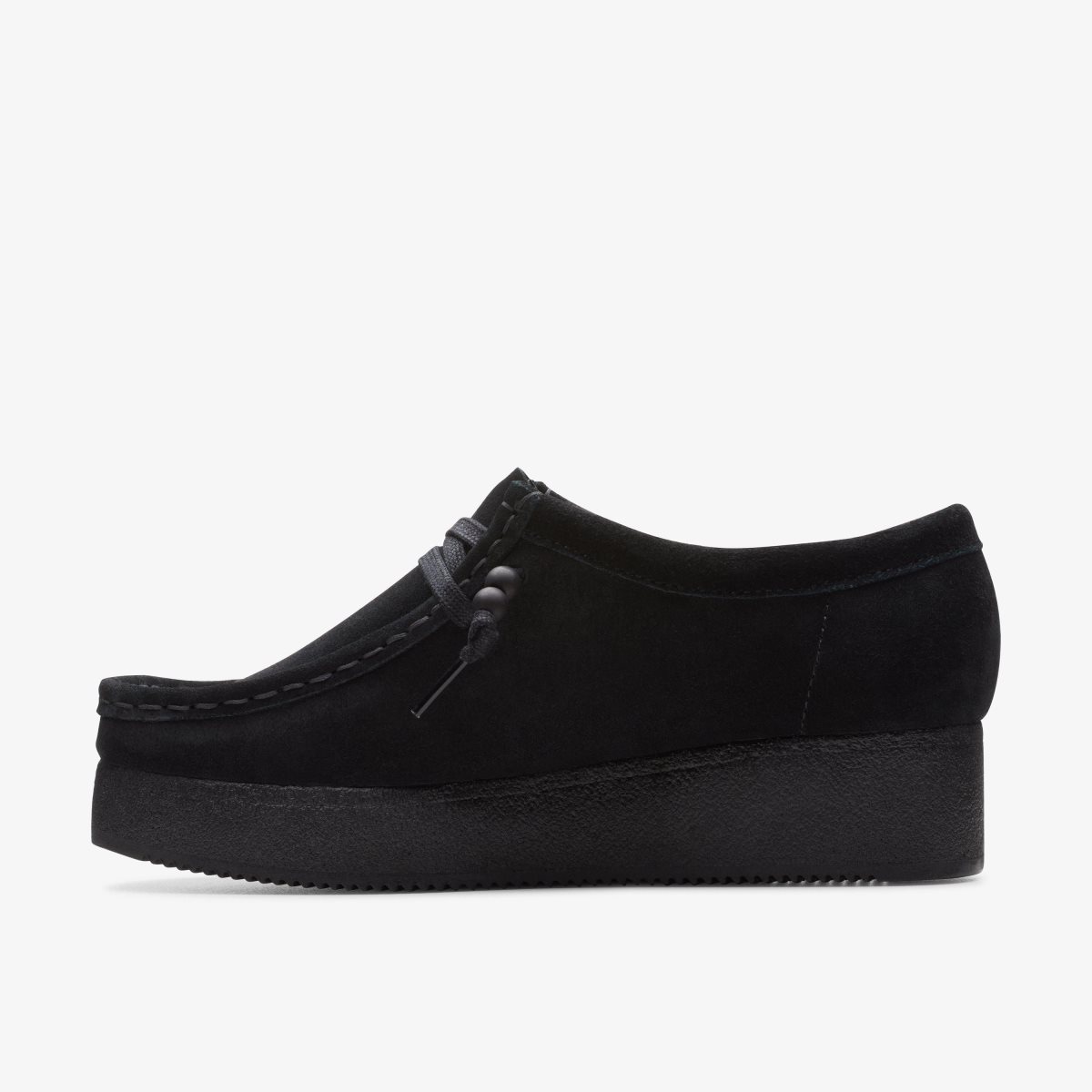 Clarks Wallacraft Bee Black Suede Black | OX2068139