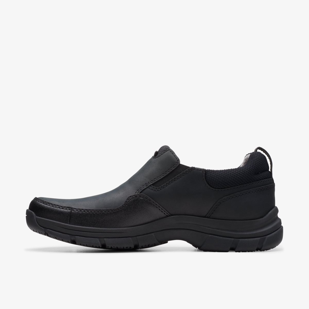 Clarks Walpath Step Black Leather Black | RD0467951